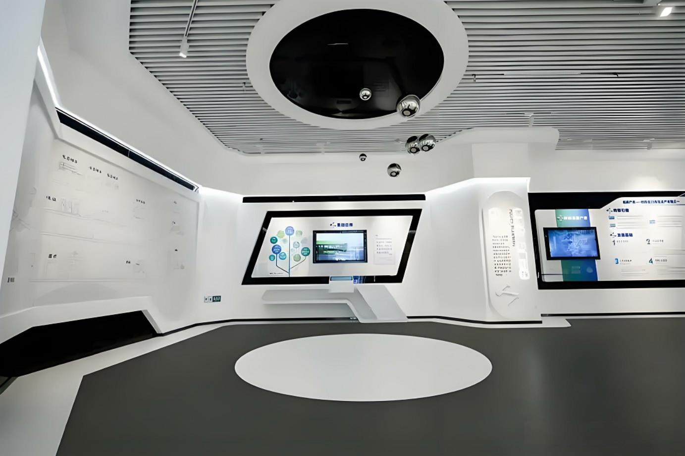 氫能源產(chǎn)業(yè)展廳裝修效果圖